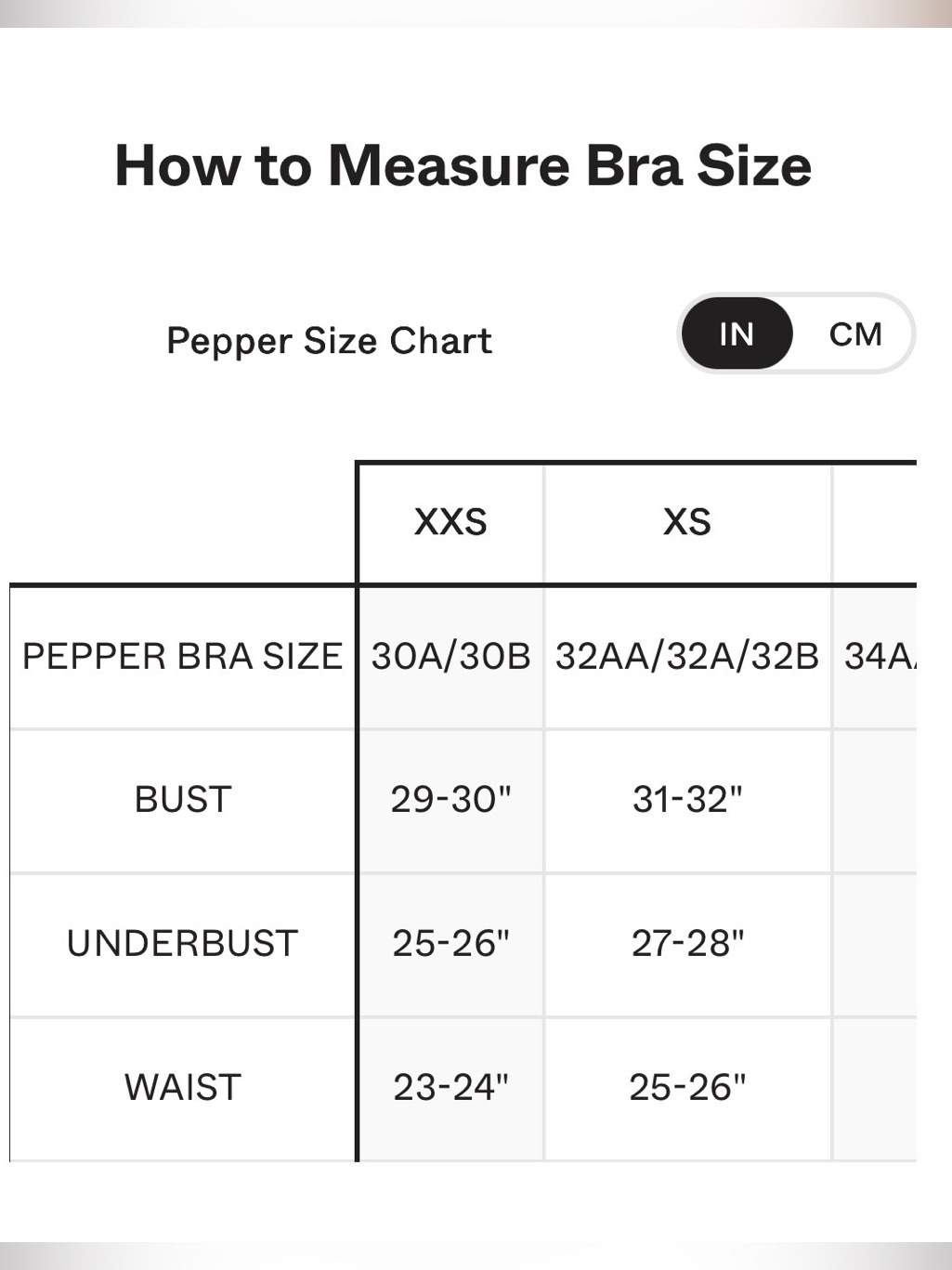 Nwt Pepper Everywear Longline Bralette In Buff, Xs — image 8 of 8